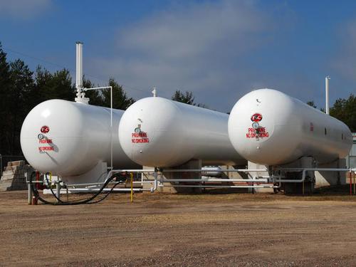 Propane Fuel Tank/Bullet Tank Painting & Coating in Texas